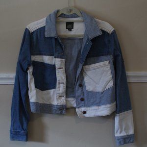 Multicolor Jean Jacket XS
